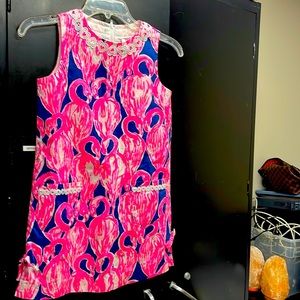 Lilly Pulitzer girls dress size 7/8 worn once